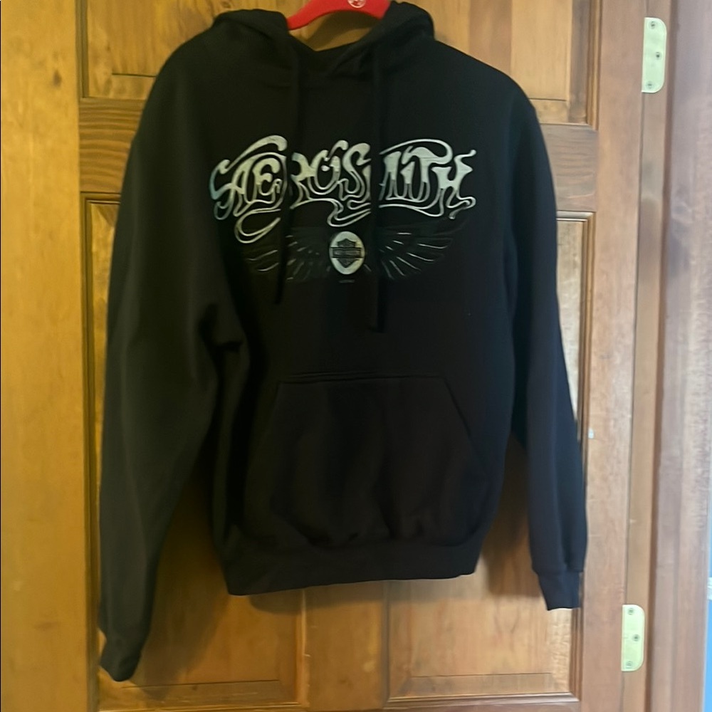 Harley Davidson Black Hoodie Sweatshirt